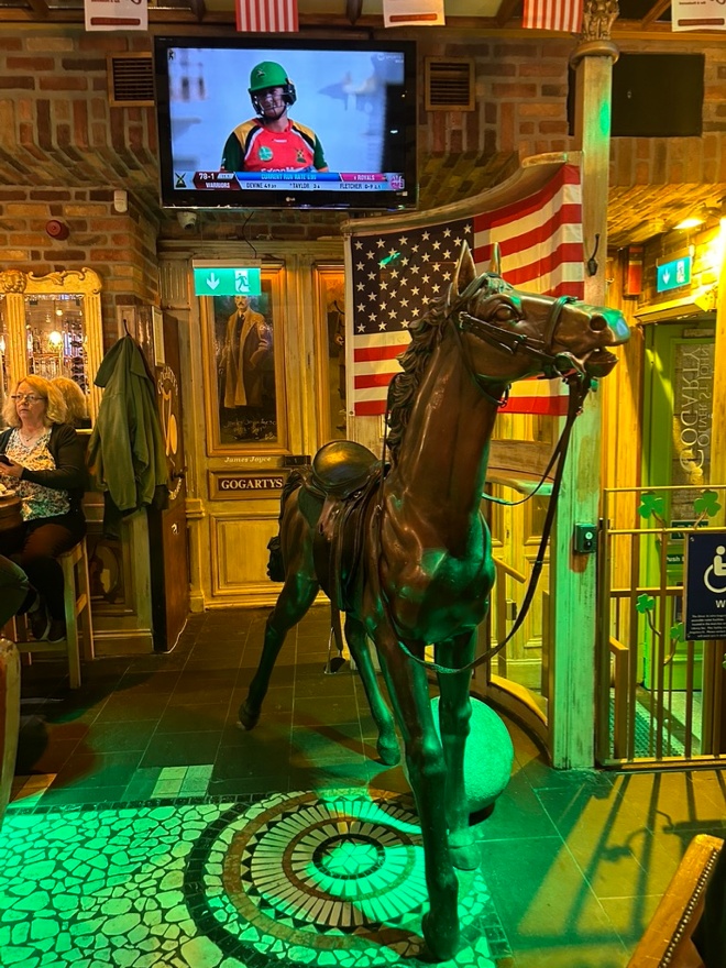 The horse