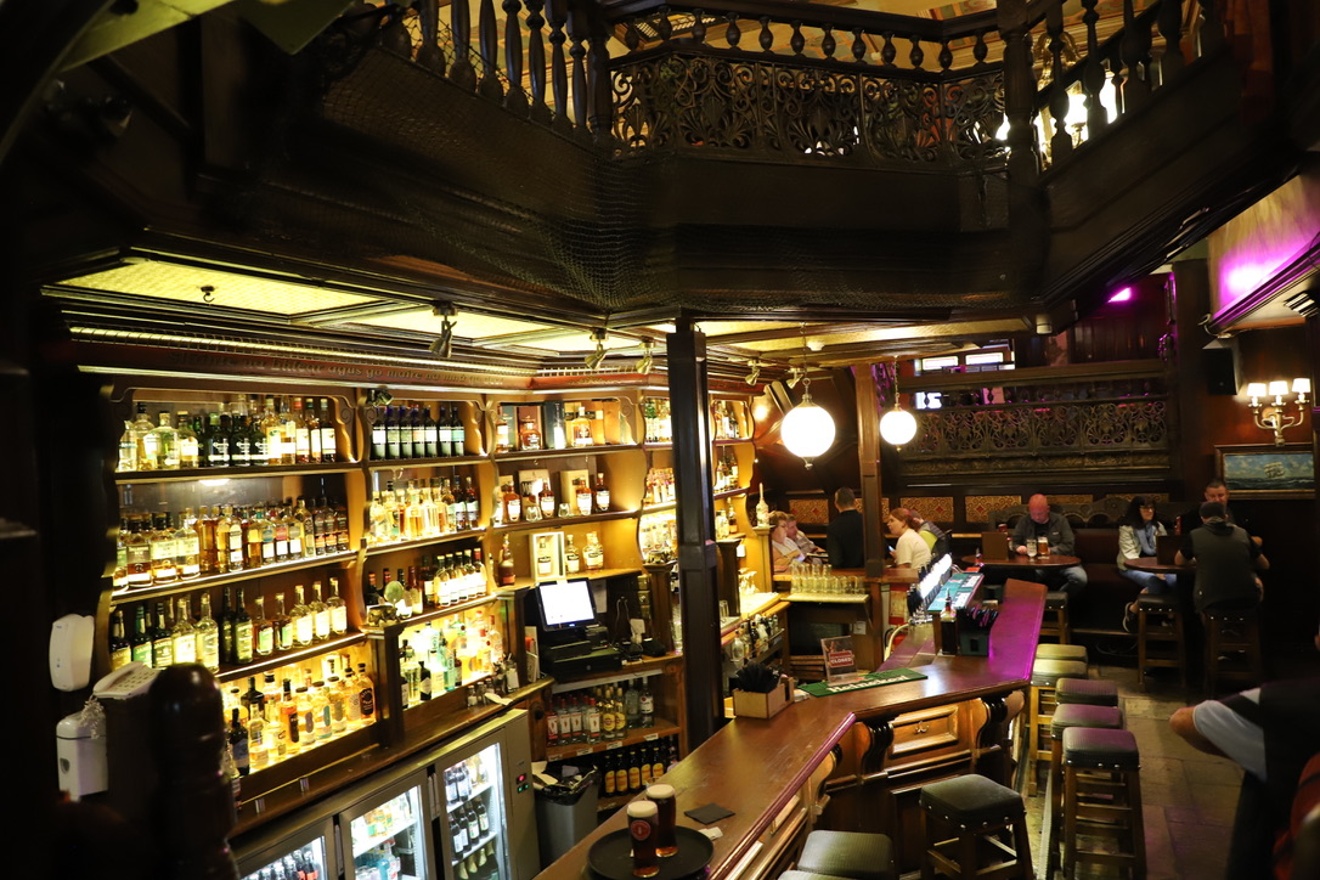 The Skeff bar counter