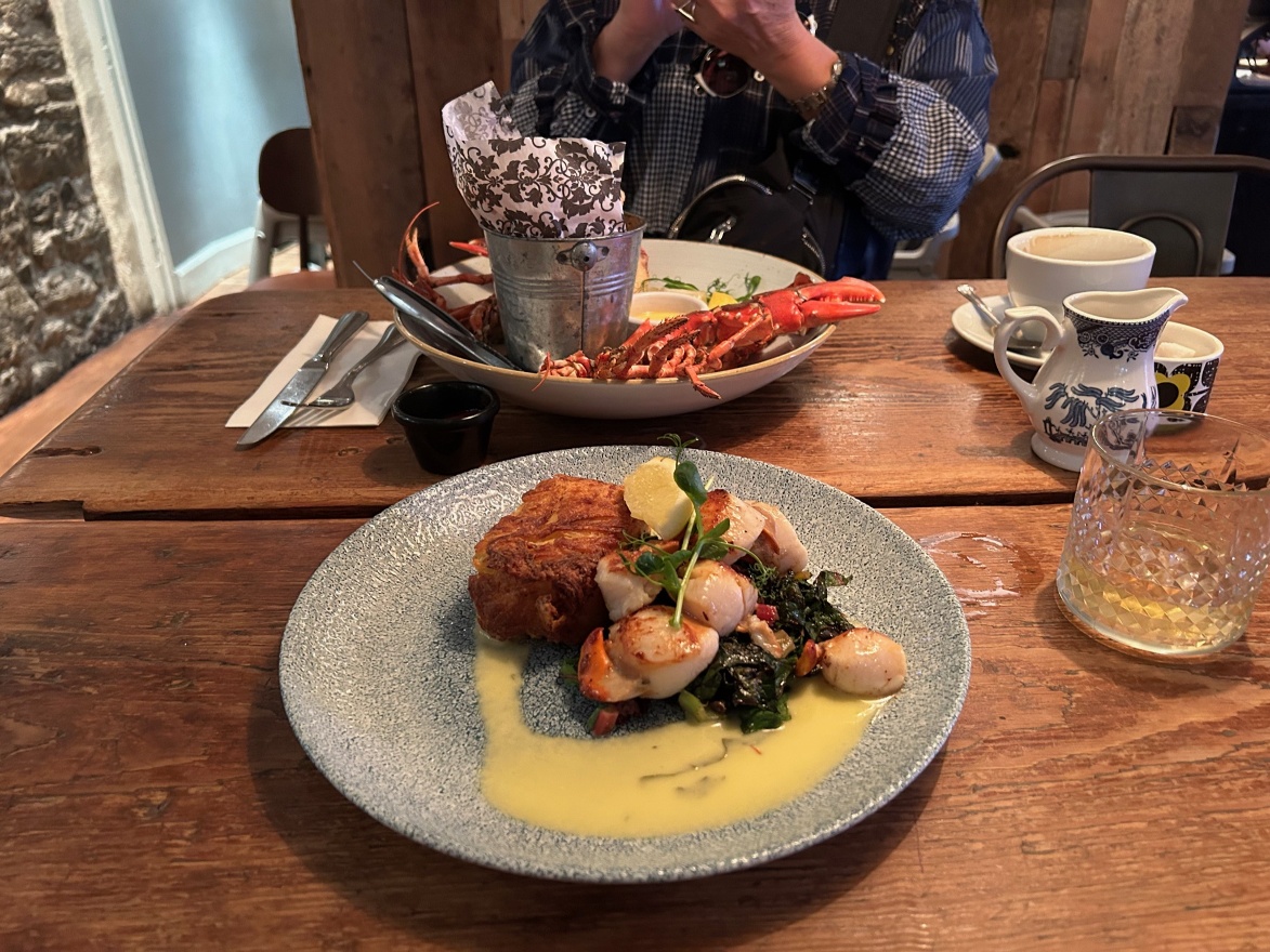 Seafood at The Kings Head