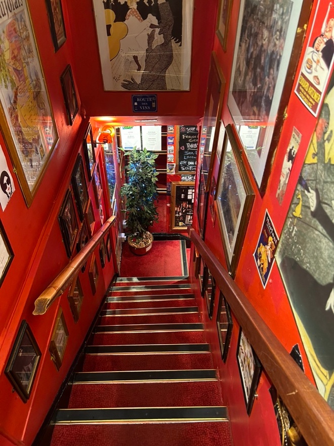 Stairs down