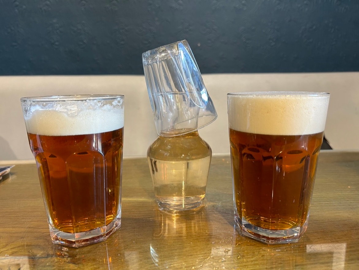 Beers and wine