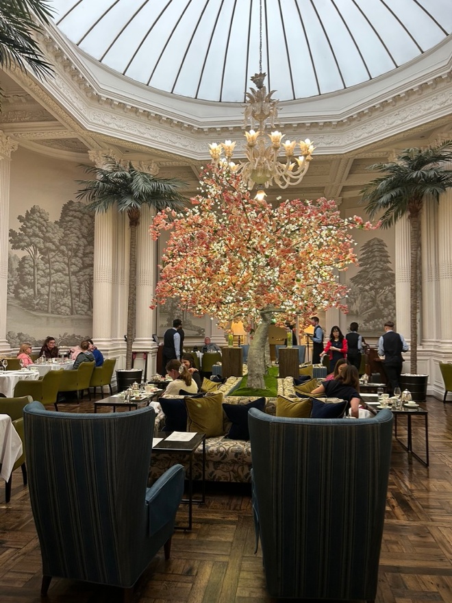 Tea Room inside