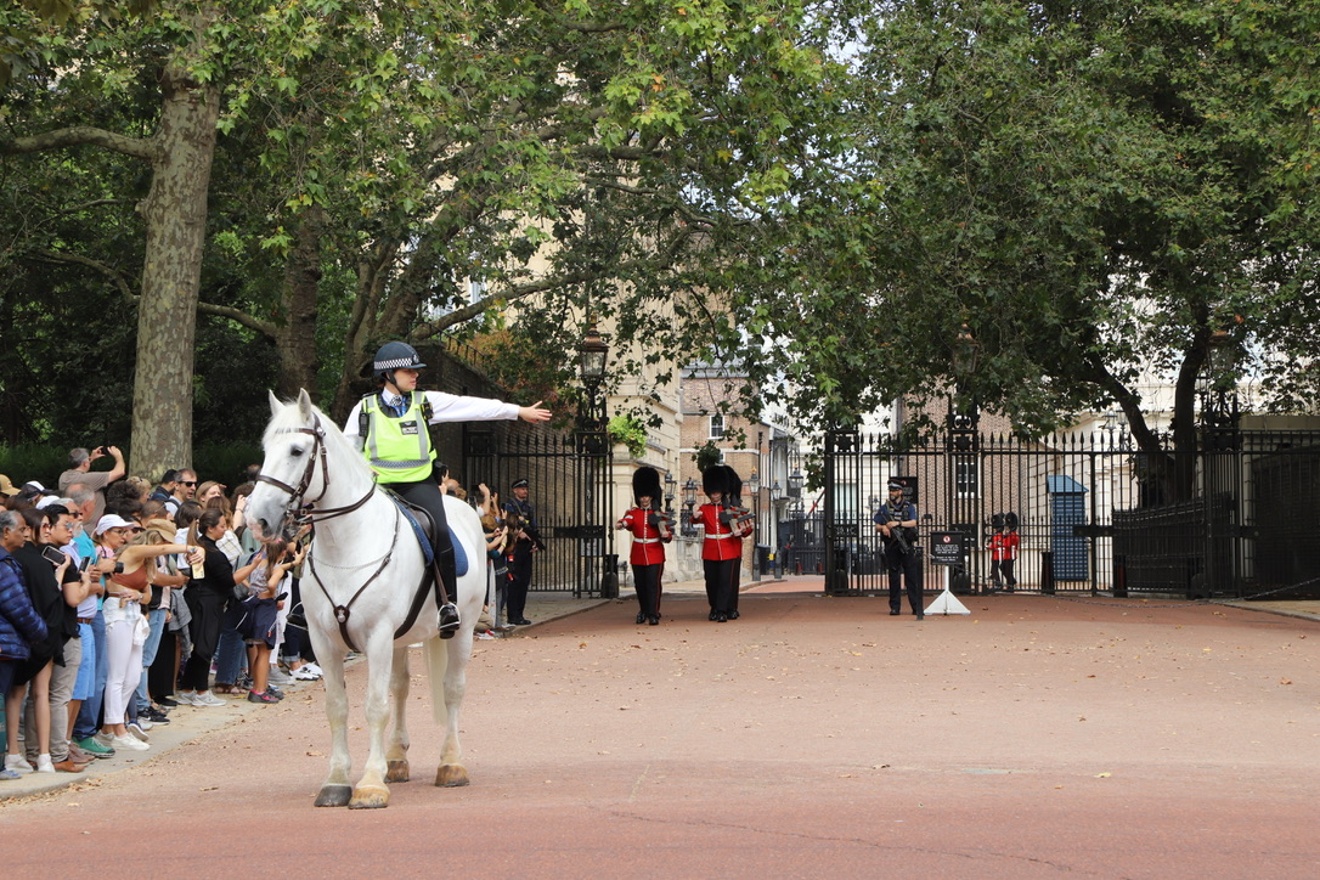 Horseback police