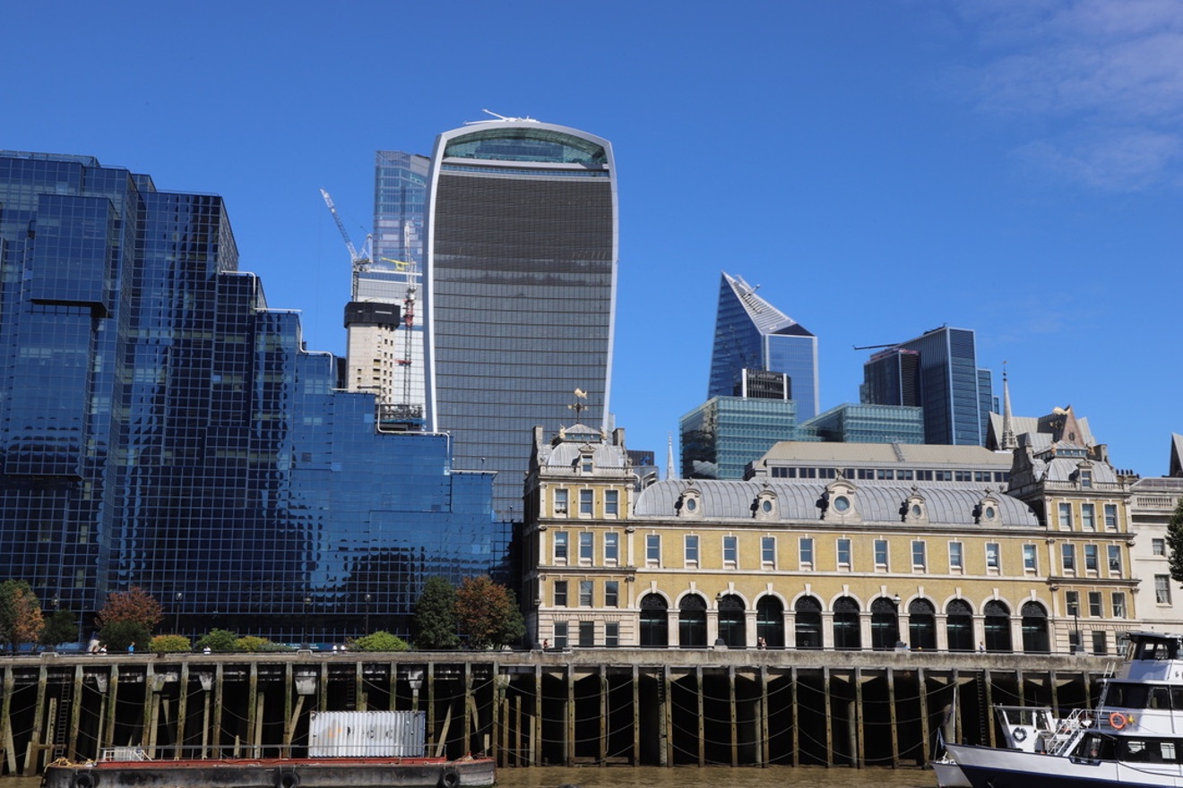 Skygarden from the boat