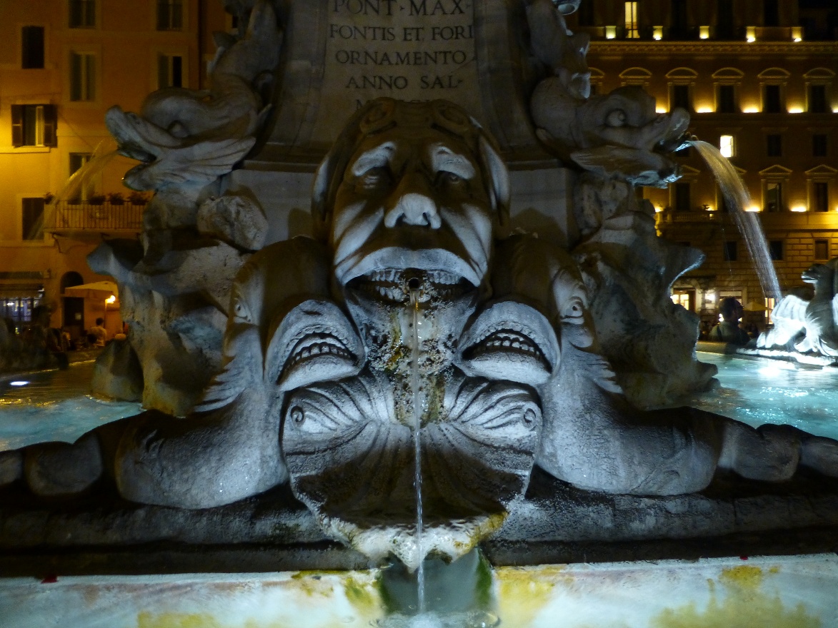 Pantheon Fountain 1