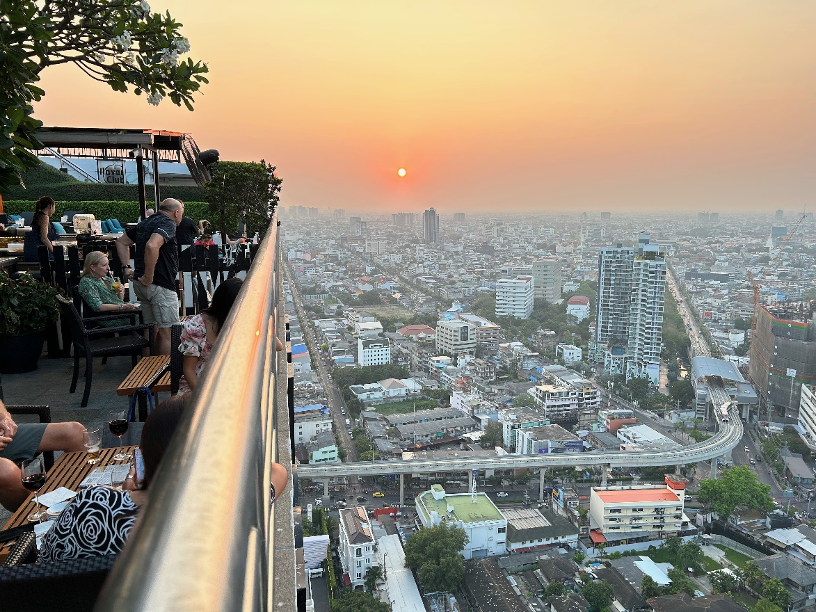Bangkok sunset