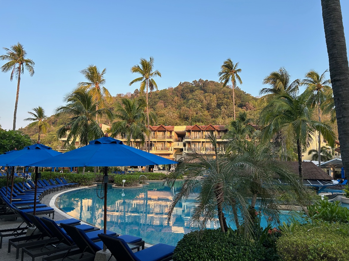 Pool in the morining
