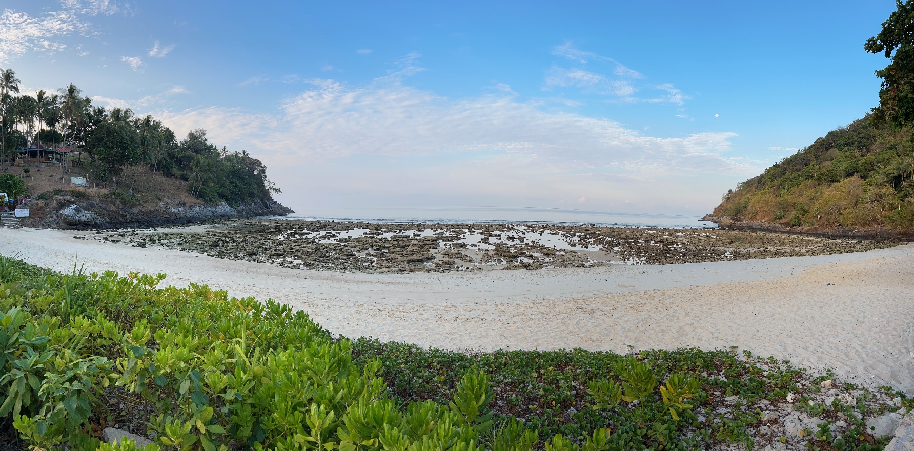 Low tide panorama