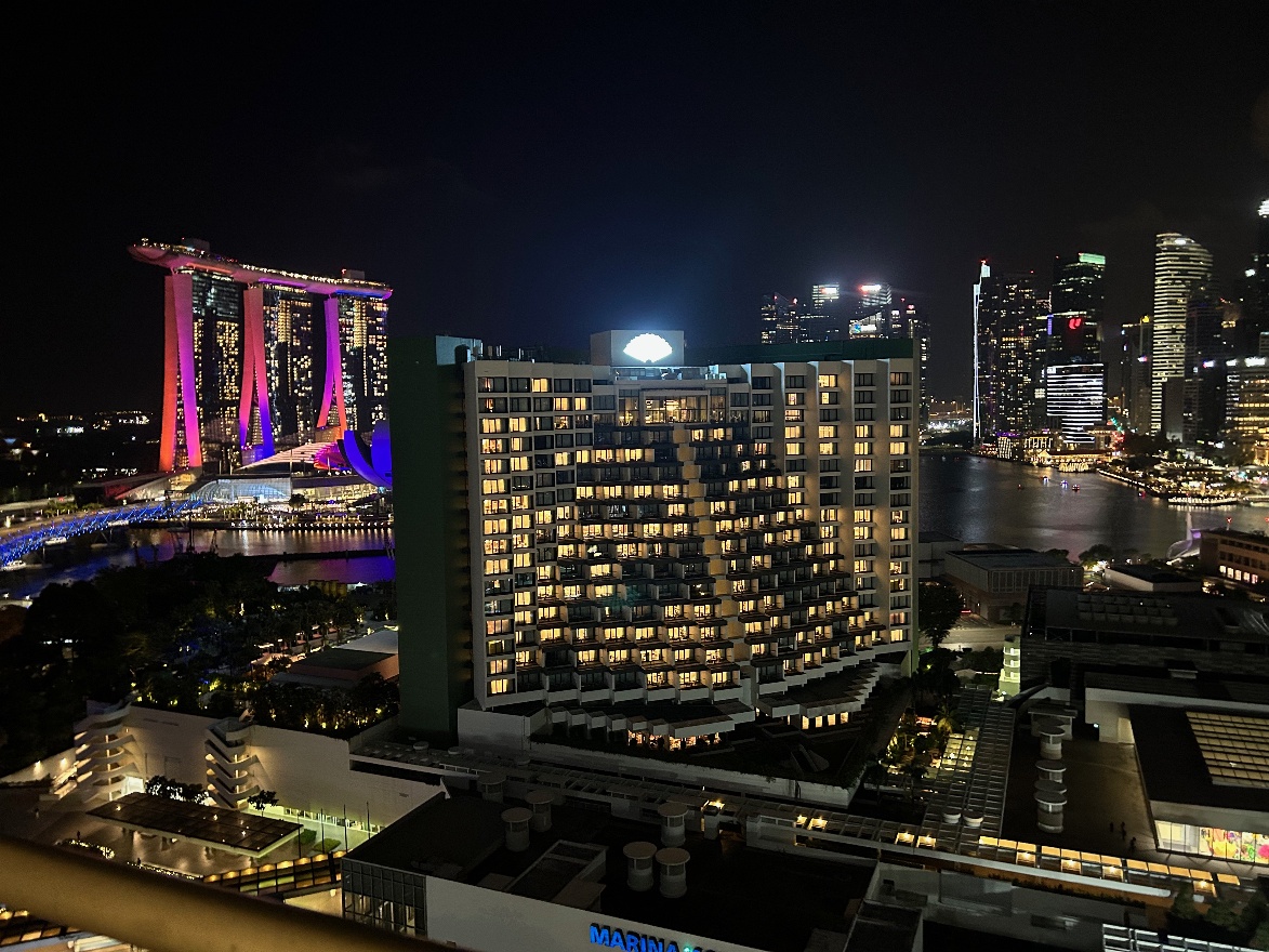 Mandarin Oriental at night
