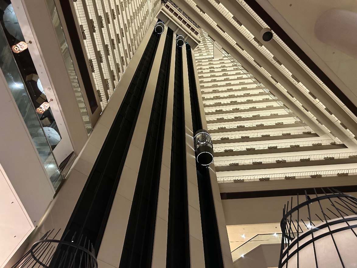 Pan Pasific hotel inside
