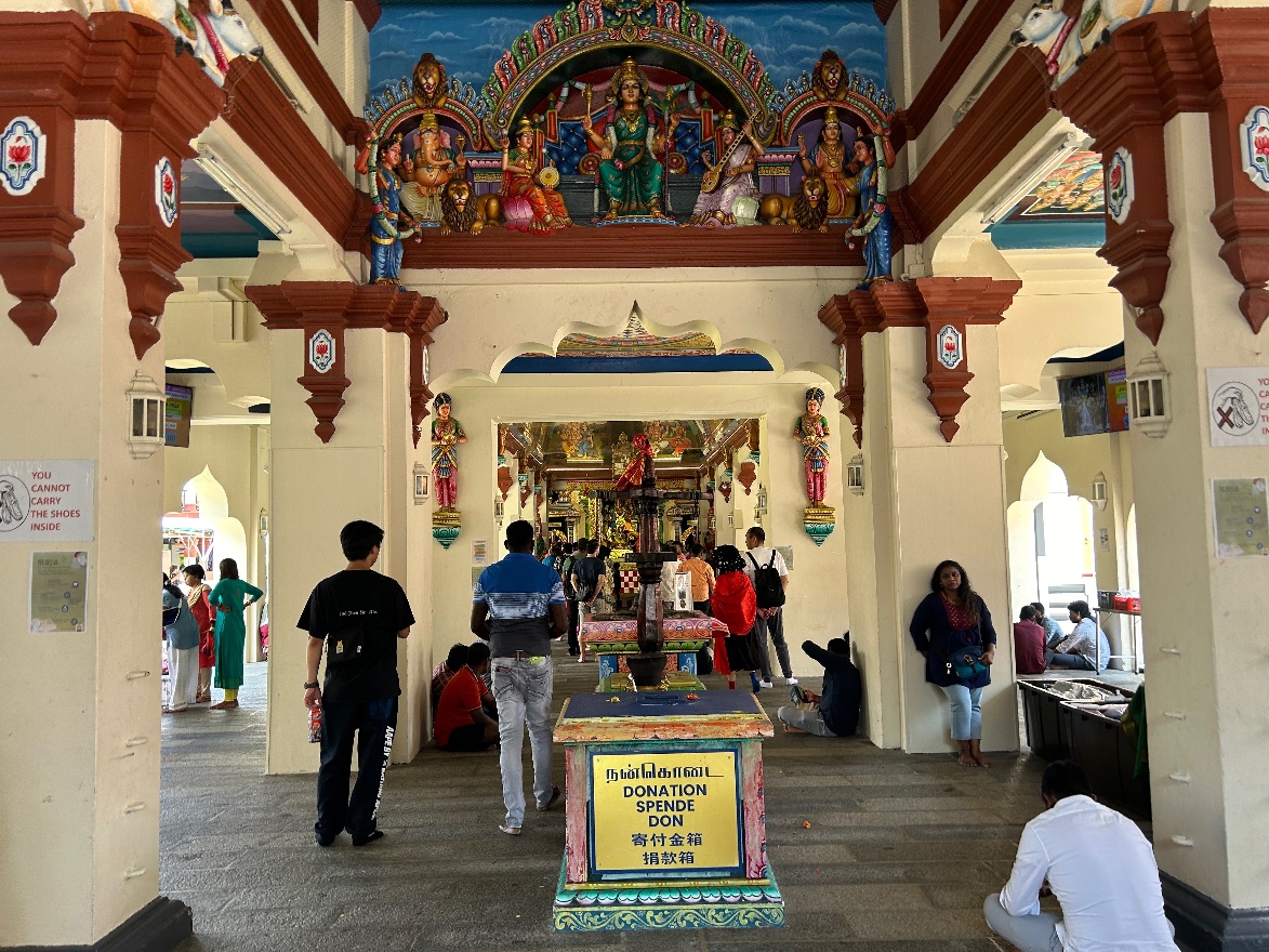 Temple inside