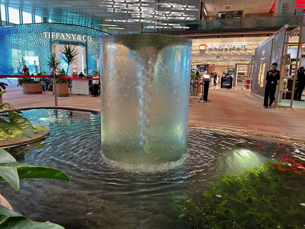 Changi airport heading to Bangkok