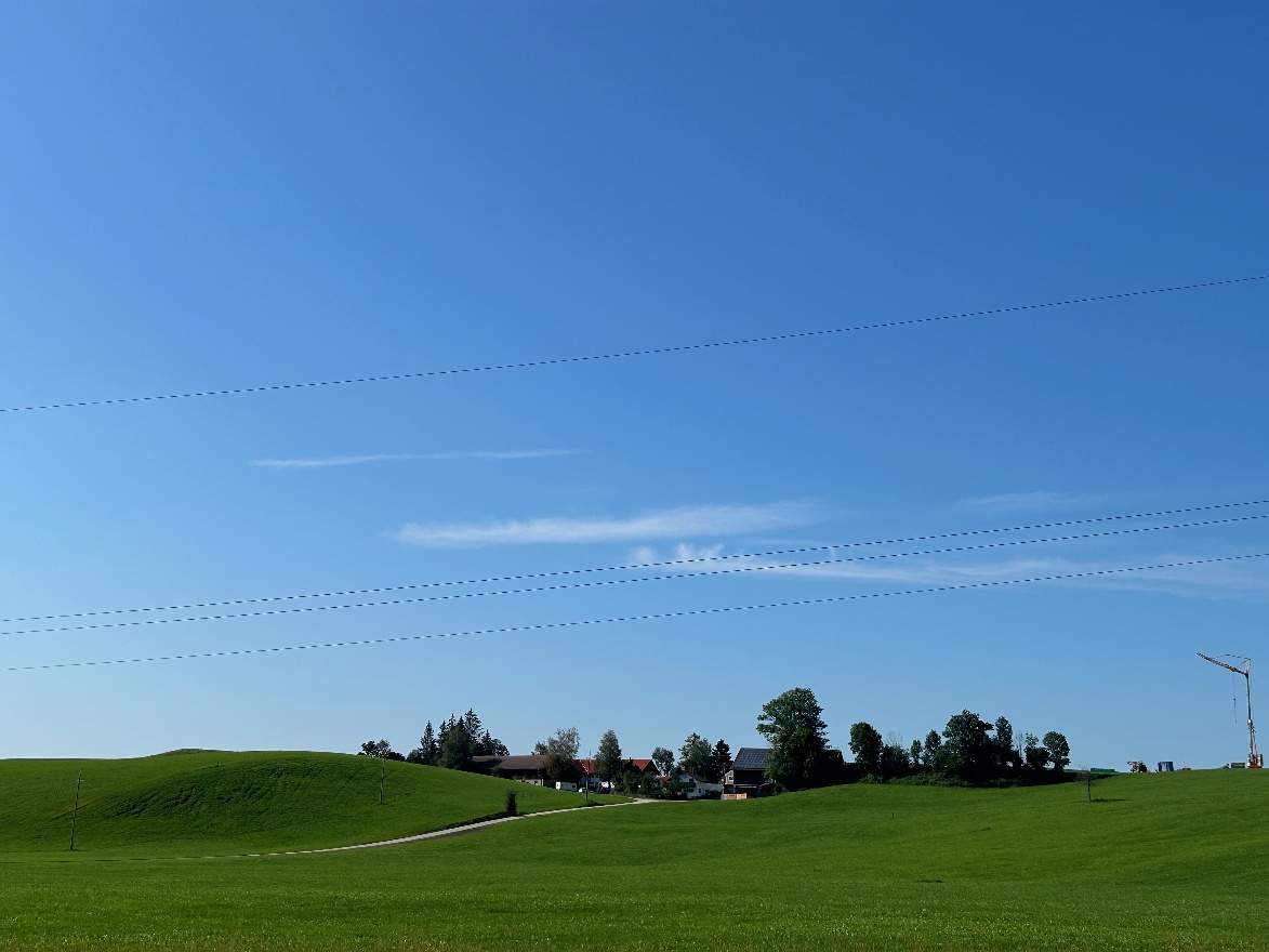 Blue and Green
