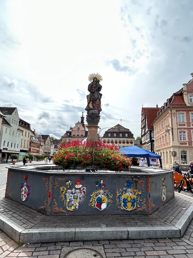 Schwabisch Gmund City Hall Fountain