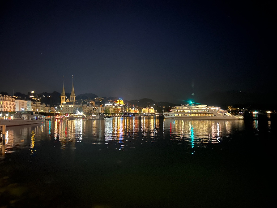 Lucerne at night