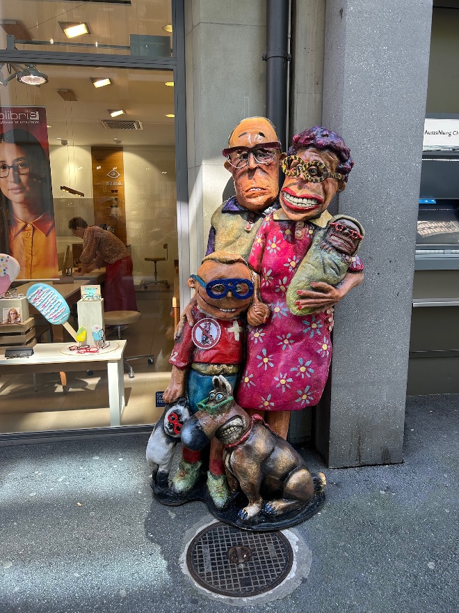 Glasses store