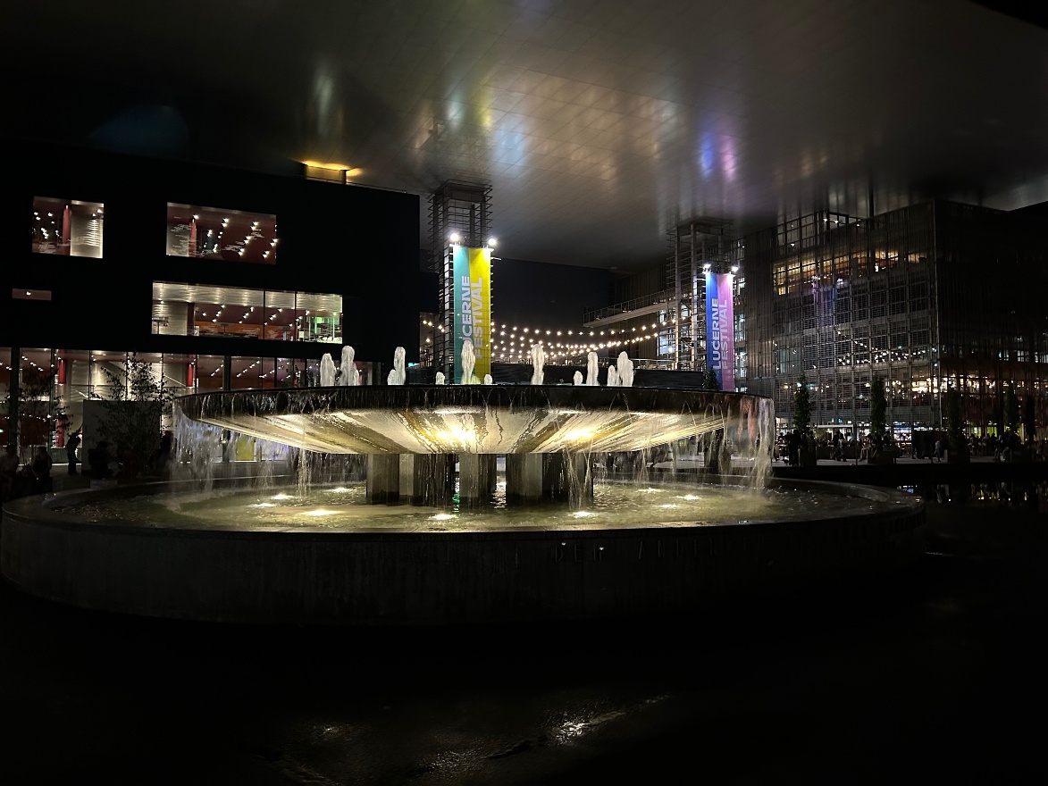 Fountain at Culture Center