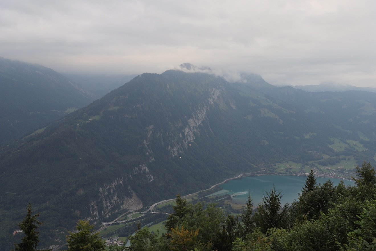 View from Harder Kulm