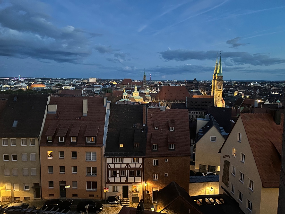View from Imperial Castle of Nuremberg