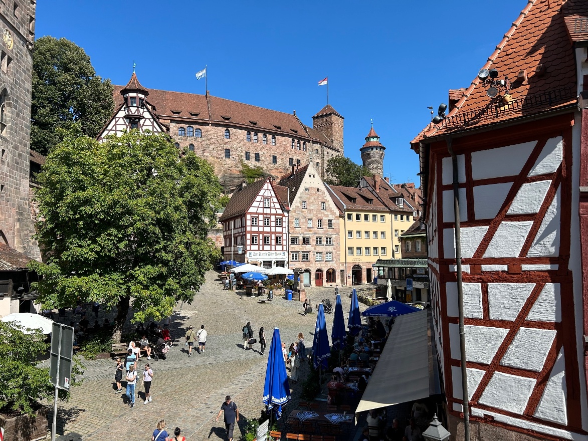 From Albrecht Dürer House window